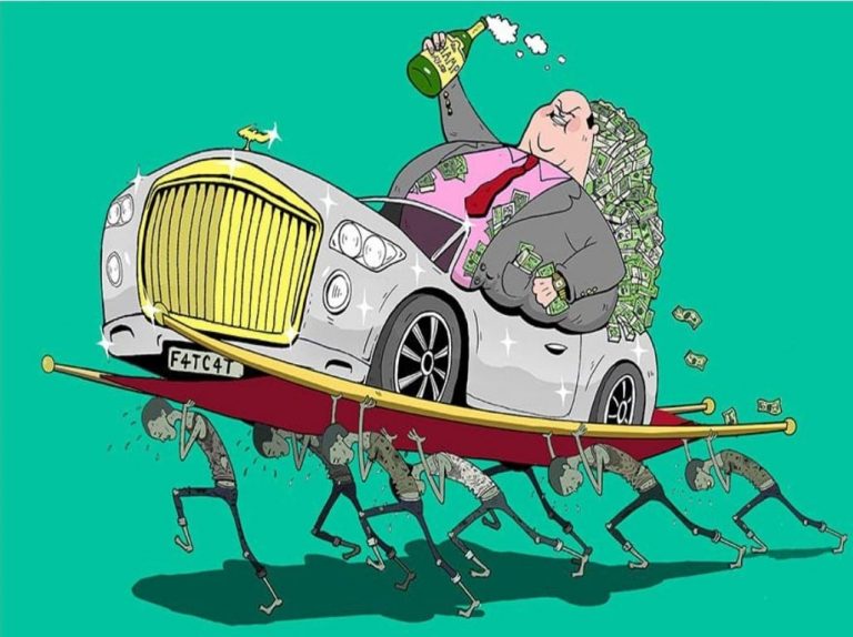 Tình trạng đáng báo động, cán bộ nhà nước ngày càng giàu có, sống xa hoa bất thường so với mức lương nhận lãnh. Ảnh minh họa: FB Manh Dang