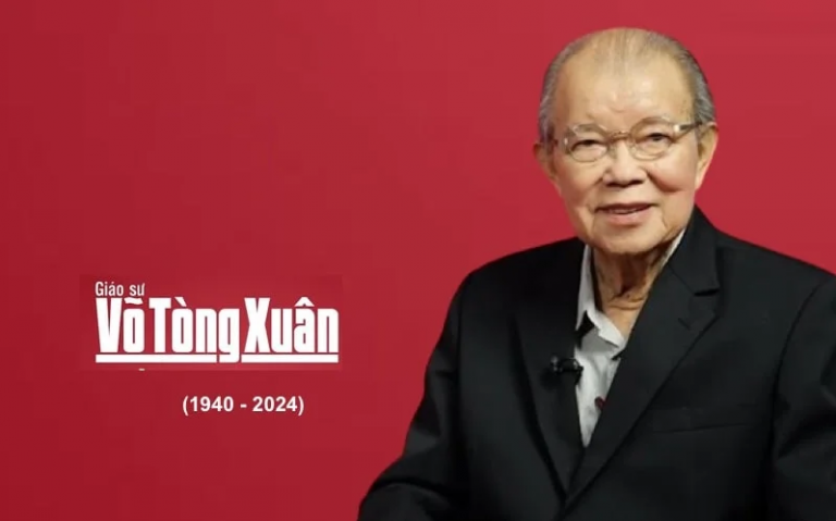 Giáo Sư Võ Tòng Xuân (1940 - 2014). Ảnh: VNTB