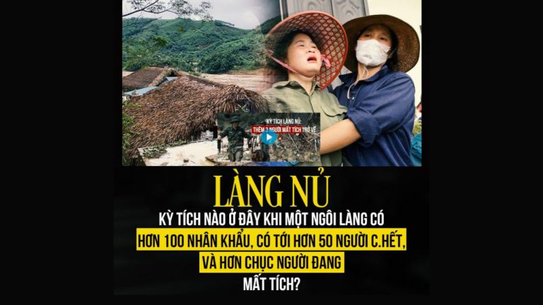 'Kỳ tích' làng Nủ