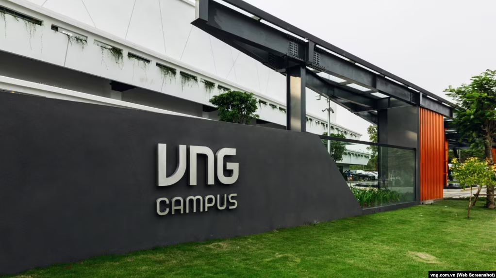 Trụ sở VNG Campus của công ty ở Quận 7, TP.HCM. Các trang tin chính thống của Việt Nam đưa tin công an đã khám xét địa điểm này nhưng sau đó gỡ bỏ thông tin này. Ảnh: vng.com.vn