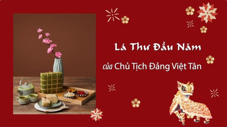 Lá thư đầu năm Ất Tỵ 2025 của chủ tịch Đảng Việt Tân