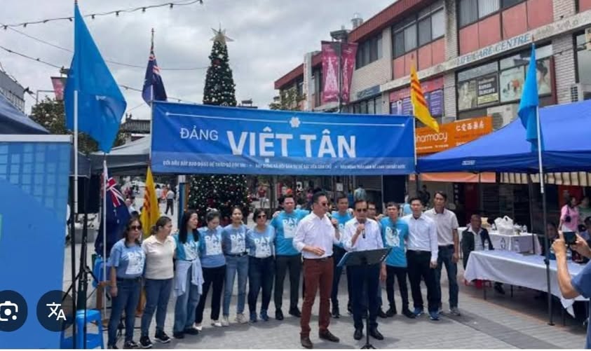 Một trong nhiều hoạt động của đảng Việt Tân tại Úc