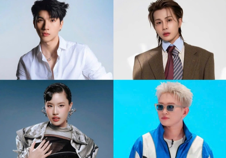 Các ca khúc của Jack, HIEUTHUHAI, Pháo, BRay... bị cho là có lời hát "lệch chuẩn" bị nêu tên trong công văn số 69 của Ban Tuyên giáo và Dân vận TP.HCM về việc "chấn chỉnh hoạt động âm nhạc có biểu hiện lệch chuẩn văn hóa." Ảnh: Báo Tuổi Trẻ