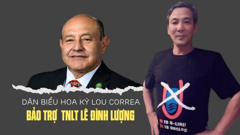 Dân biểu Hoa Kỳ Lou Correa bảo trợ Nhà hoạt động Lê Đình Lượng - người bị giam giữ 20 tù với cáo buộc vô căn cứ "Lật đổ chính quyền nhân dân" theo Điều 79, Bộ luật Hình sự Việt Nam