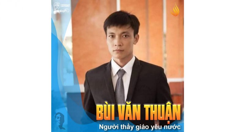 Thầy giáo Bùi Văn Thuận