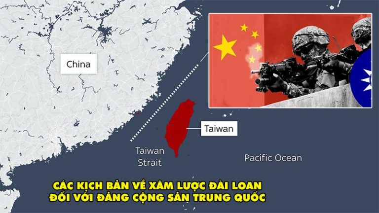 Các kịch bản từ tốt nhất đến xấu nhất đối với đảng Cộng Sản Trung Quốc nếu xua quân xâm lược Đài Loan