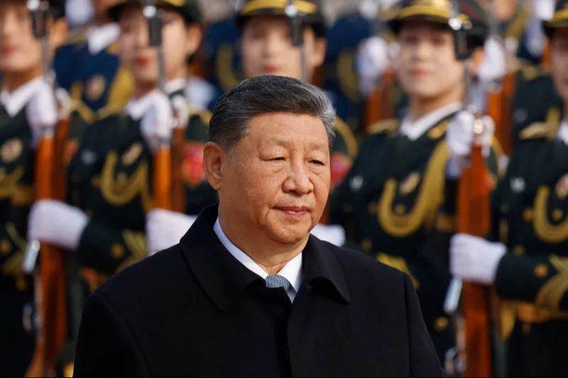 Chủ tịch Trung Quốc Tập Cận Bình tại Đại lễ đường Nhân dân ở Bắc Kinh, tháng 11 năm 2025. Ảnh: Maxim Shemetov/ Reuters