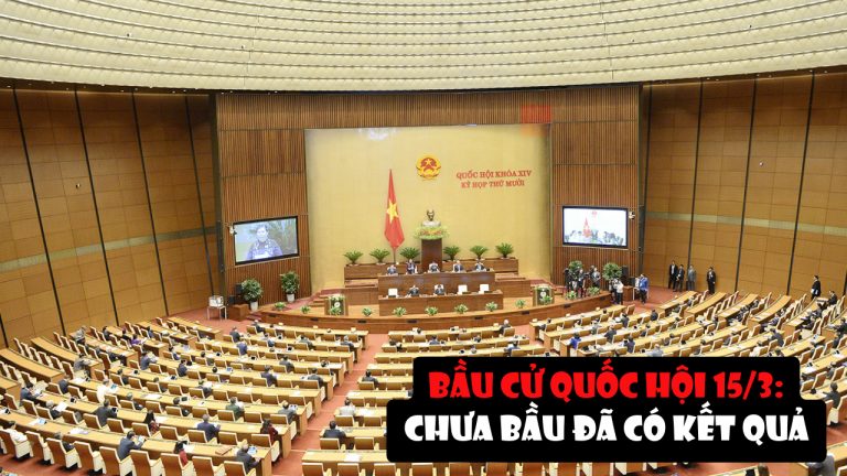 Bầu cử Quốc hội 15/3: Chưa bầu đã có kết quả
