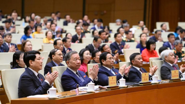 Các đại biểu quốc hội dự kỳ họp thứ 9 Quốc hội khóa XV ngày 12/5/2025. Ảnh: Dân Trí