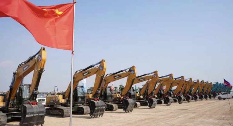 Lễ khởi công giai đoạn 2 dự án kênh đào Phù Nam. Ảnh: AFP - AKP