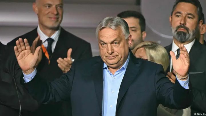Sau 16 năm cầm quyền, cựu Thủ tướng Viktor Orbán thừa nhận thất bại trong cuộc bầu cử Quốc hội Hungary, đêm 12/4/2026. Ảnh: Attila Kisbenedek/ AFP