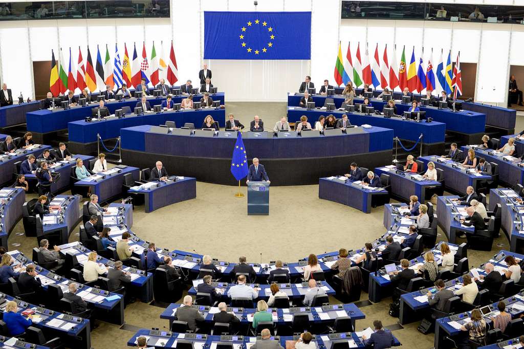 Một phiên họp Quốc Hội Châu Âu (EP). Ảnh: Euro-Med Human Rights Monitor