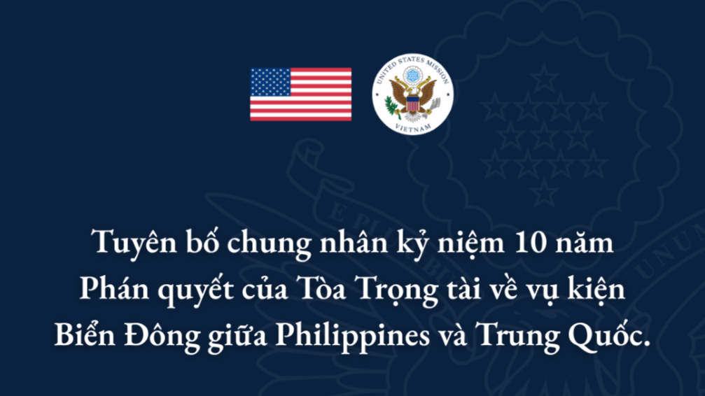 Ảnh chụp từ website Tòa Đại sứ Hoa Kỳ tại Việt Nam