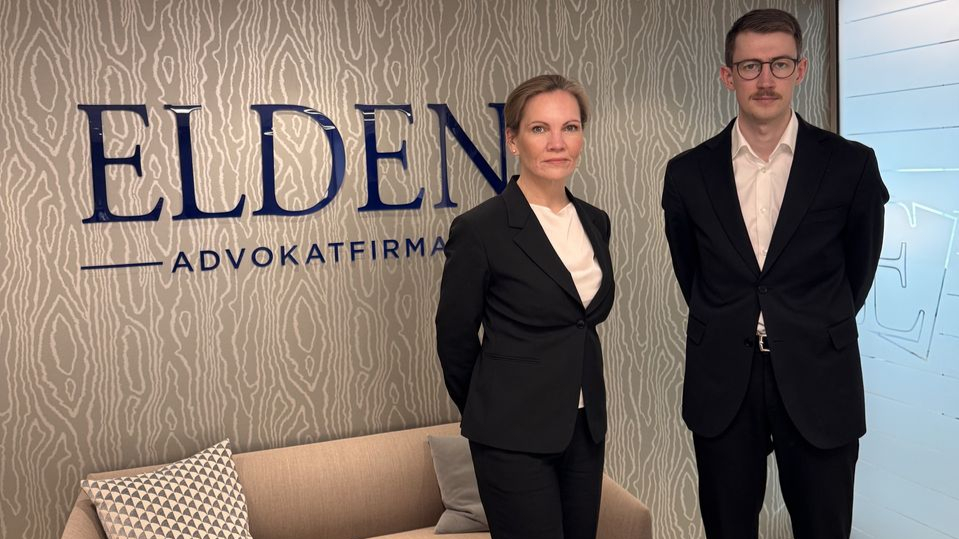 Ảnh: Luật sư Maria Hessen Jacobsen (trái) và LS Aleksander Hatlem thuộc Văn phòng Luật Eden (Elden Law Firm)